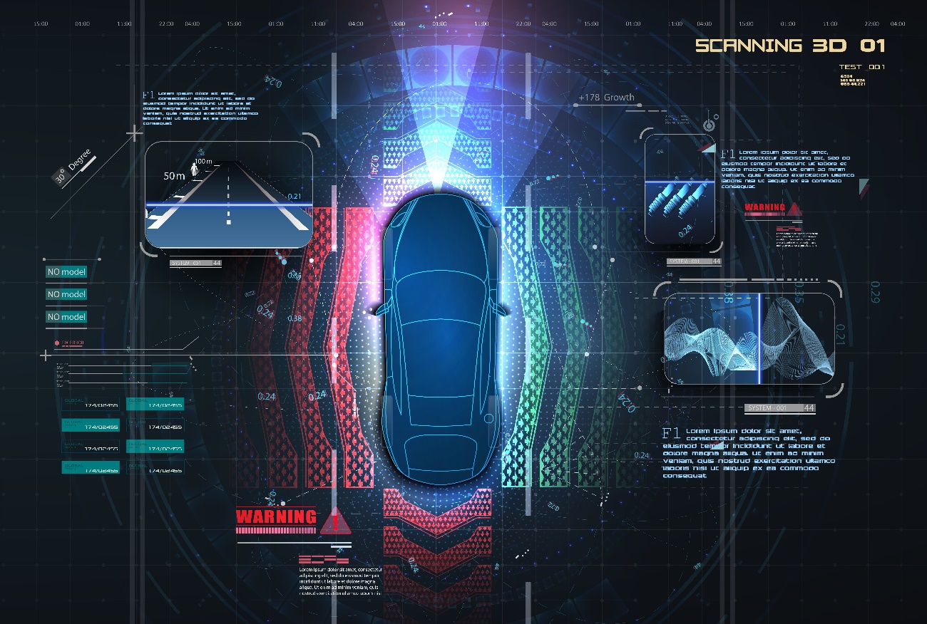 Tecnología de un vehículo